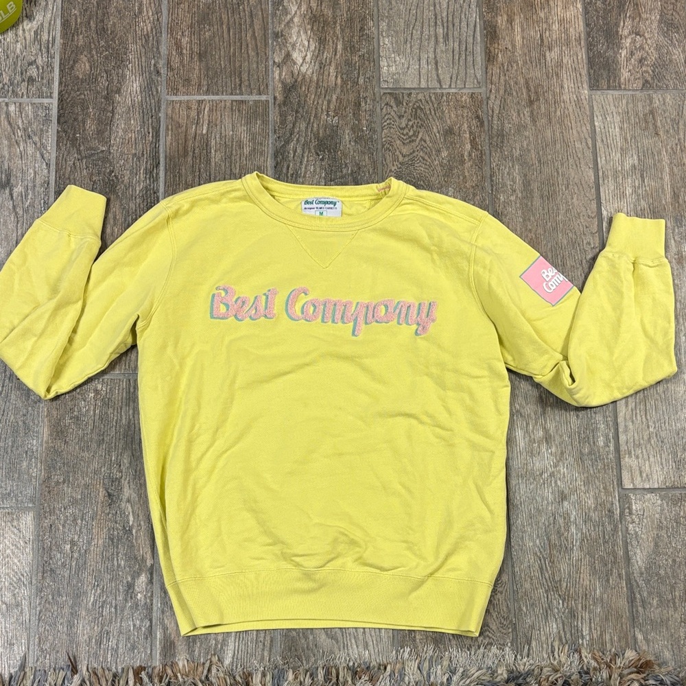 BEST COMPANY Olmes Carretti Vintage  Sweatshirt Size Medium
